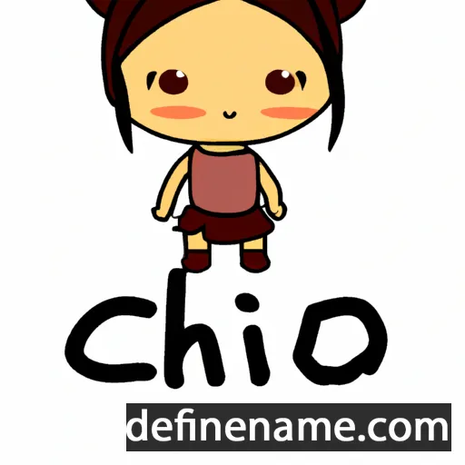 cartoon of the name Chichi