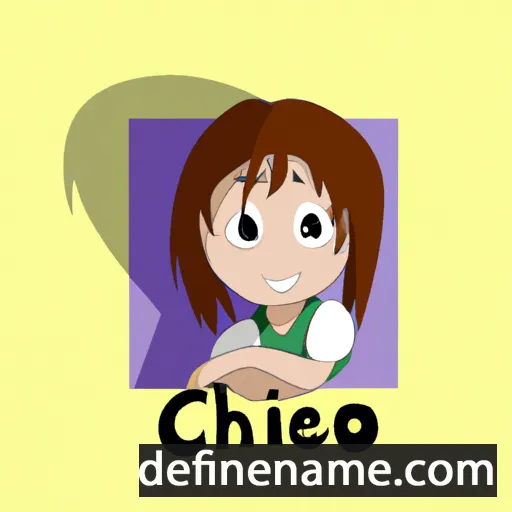 Chieko cartoon