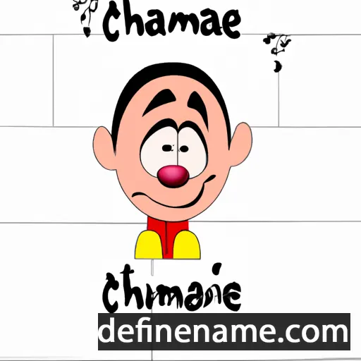 Chimâne cartoon