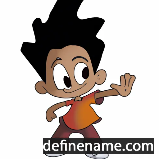 cartoon of the name Chima