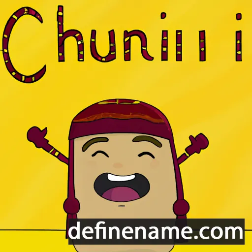 Chimuclaní cartoon