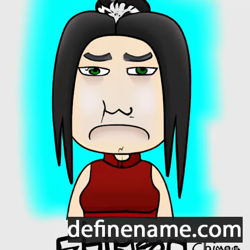 Chingmei cartoon