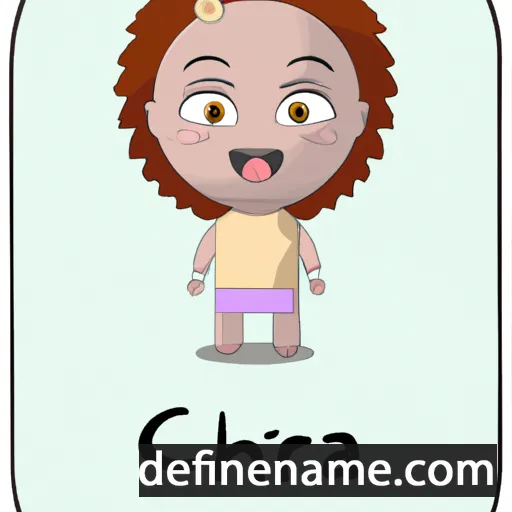 cartoon of the name Chira