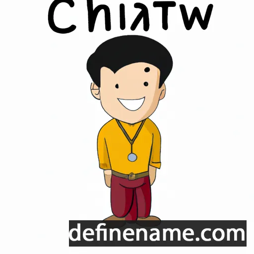 Chirawat cartoon