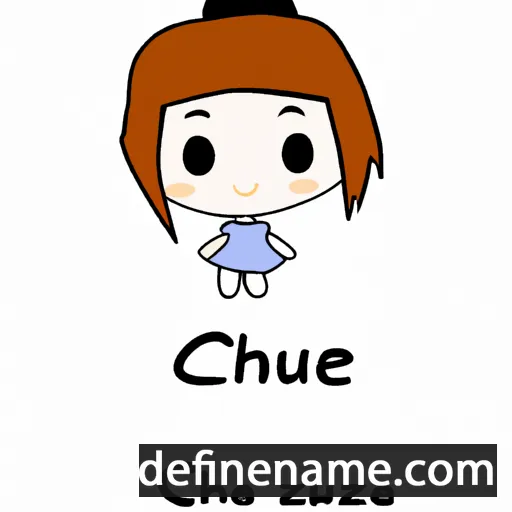 Chizue cartoon