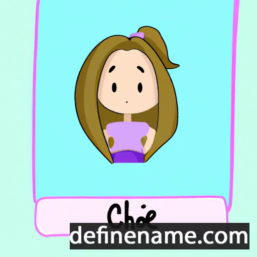 Chloee cartoon