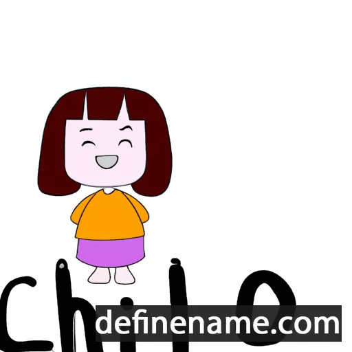 Chloi cartoon