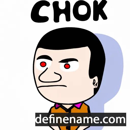 Chok cartoon