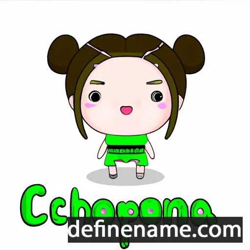 Chonthicha cartoon