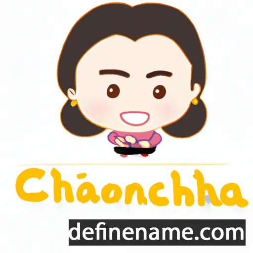 Chonthida cartoon