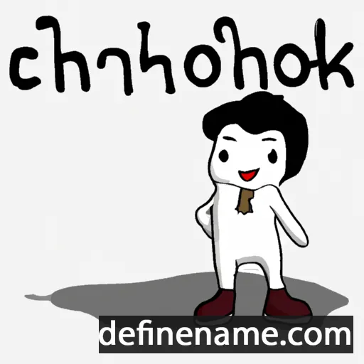 Chookiat cartoon