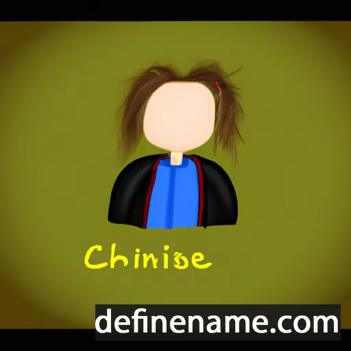 Chrisanne cartoon