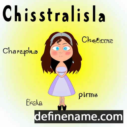 Christalena cartoon