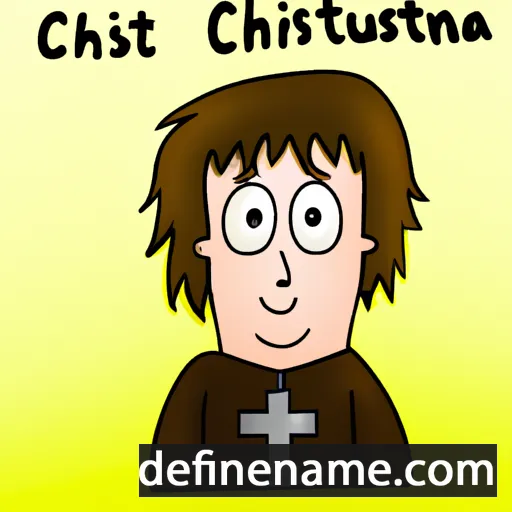 Christan cartoon