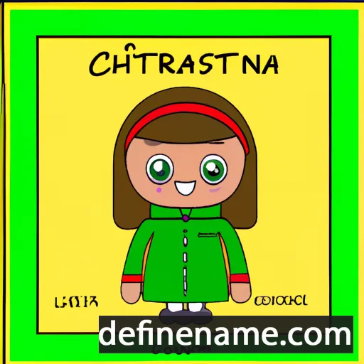 Christinita cartoon