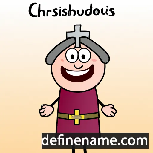 Christodulus cartoon