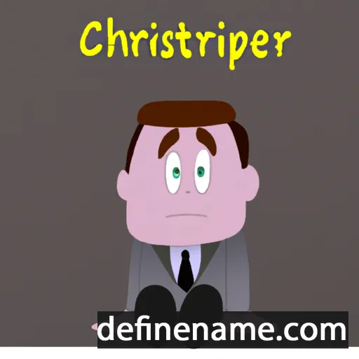 Christoper cartoon