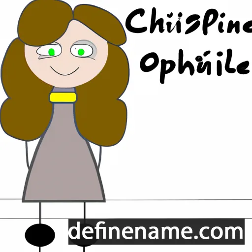 Christophine cartoon