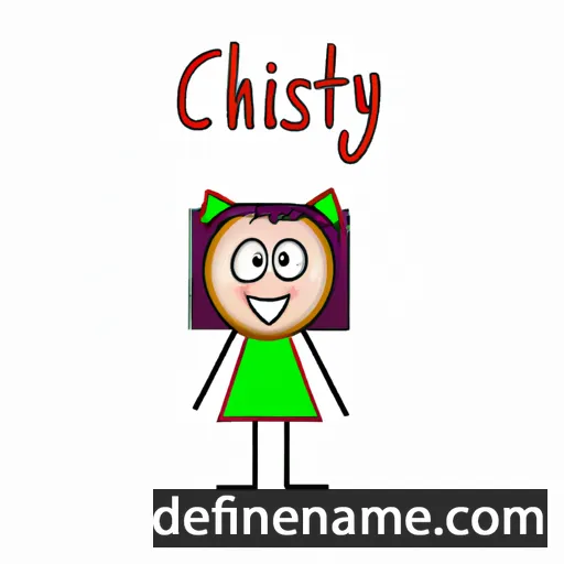 Chrizty cartoon