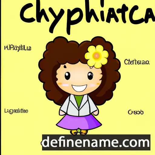 Chrysanthia cartoon