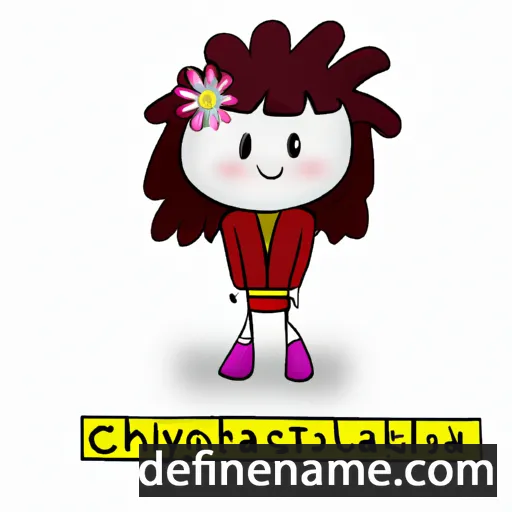 Chrysantus cartoon