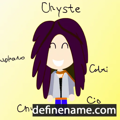 Chrysti cartoon