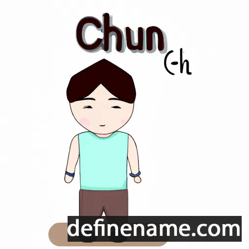 Chuān cartoon