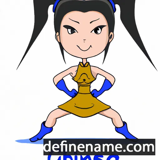 Chun-li cartoon