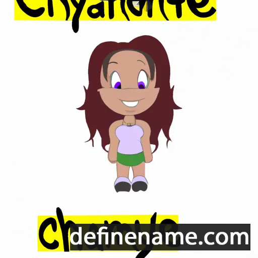 Chyanne cartoon