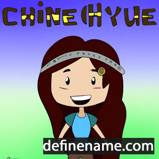 Chyenne cartoon