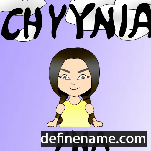 Chynna cartoon