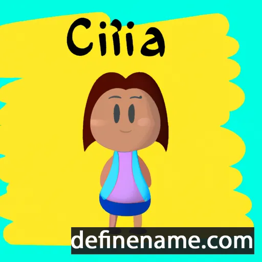 Cicília cartoon