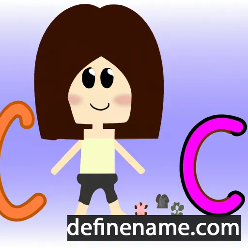 cartoon of the name Cici