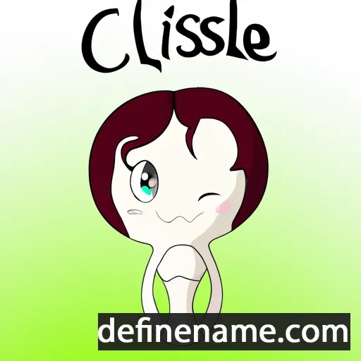 Cidalise cartoon