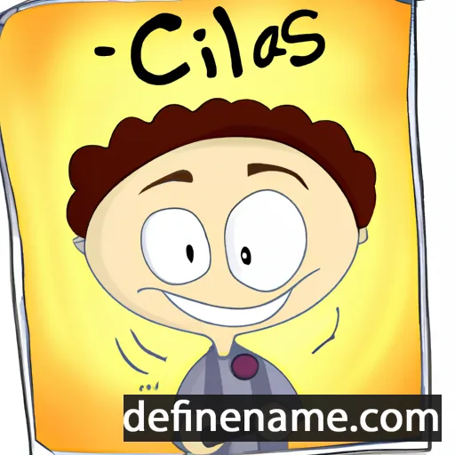 cartoon of the name Cilas