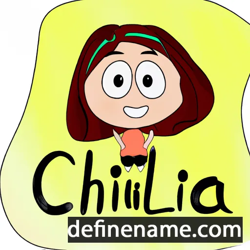 Cilinha cartoon