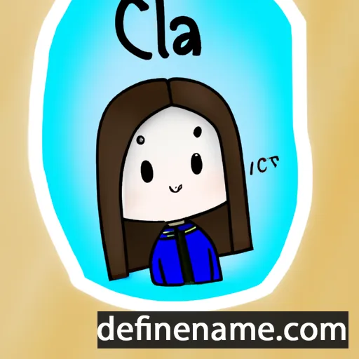 Clà cartoon