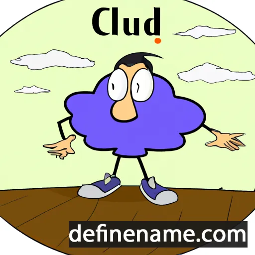 cartoon of the name Claudy