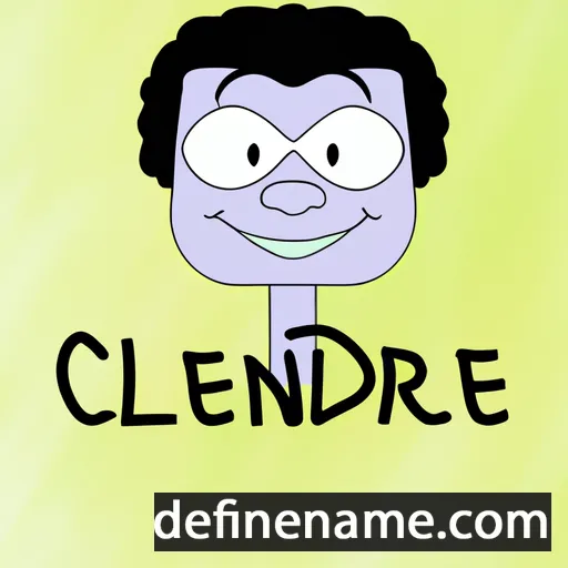 Cléandre cartoon