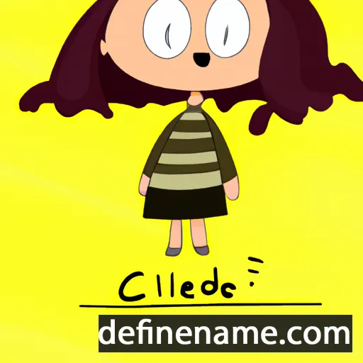 Cléotilde cartoon