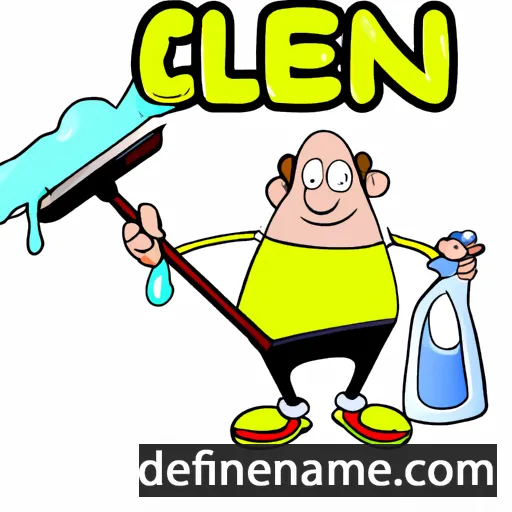 Cleane cartoon