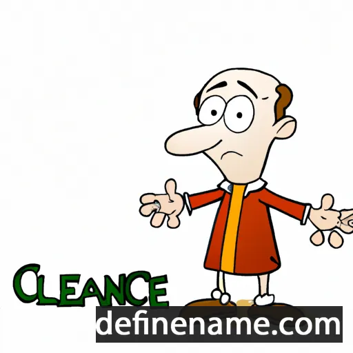 Clearence cartoon