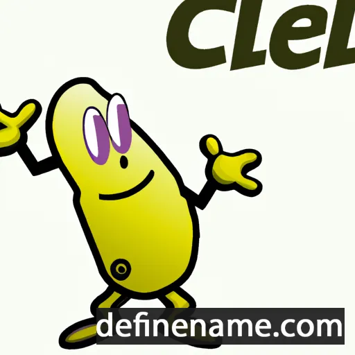 Clell cartoon