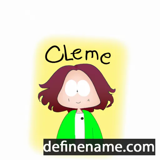 Clemmie cartoon