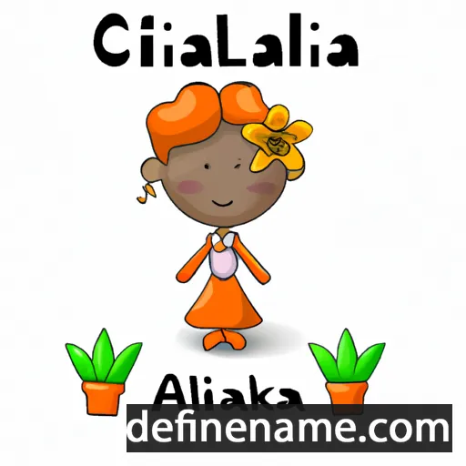 Clivia cartoon