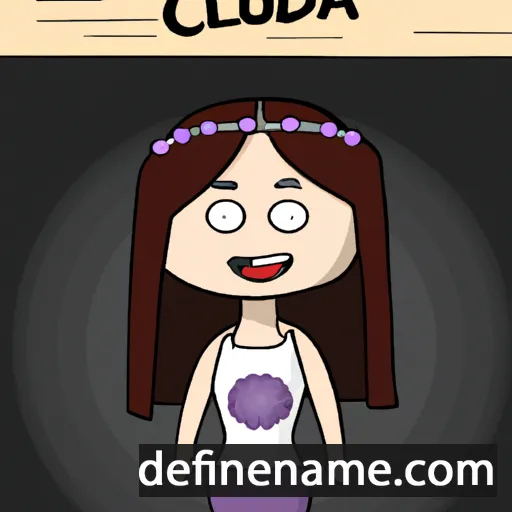 Cloda cartoon