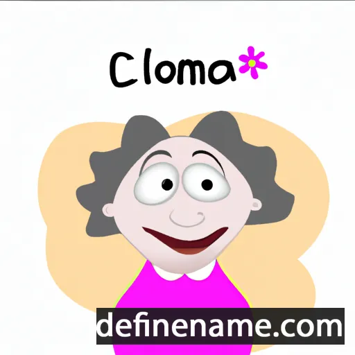 Cloma cartoon