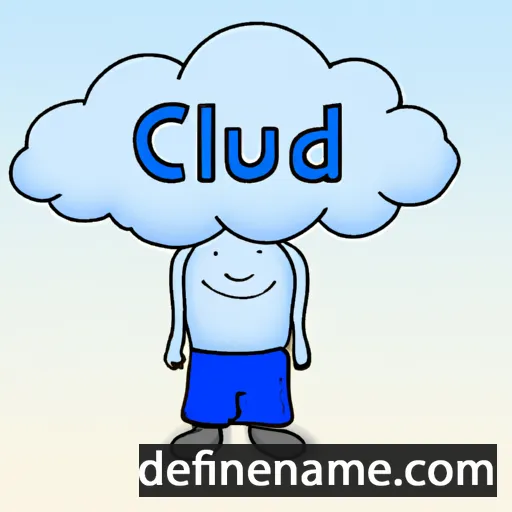 Cloud cartoon