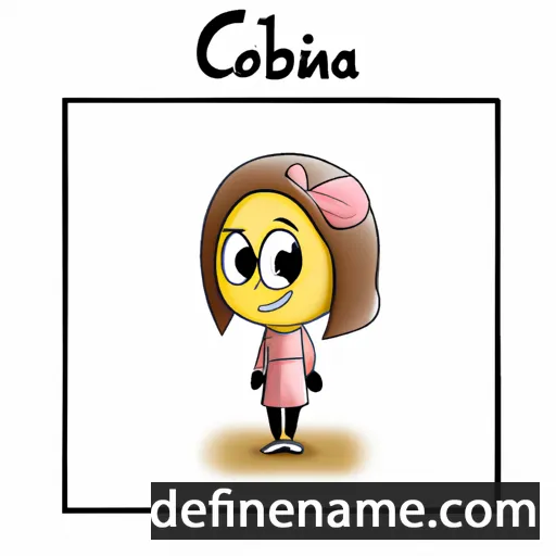 Cobina cartoon