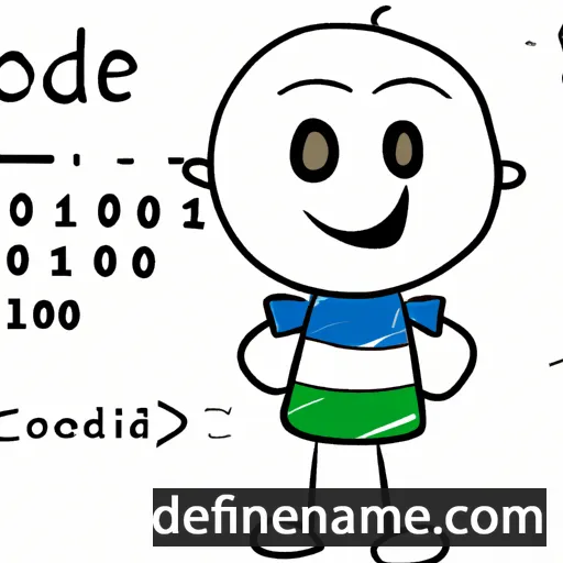 Code cartoon